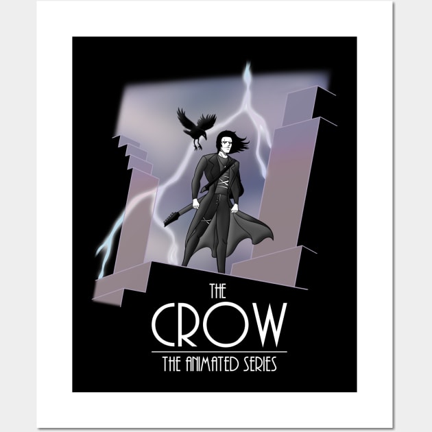 The Animated Crow Wall Art by GoodIdeaRyan